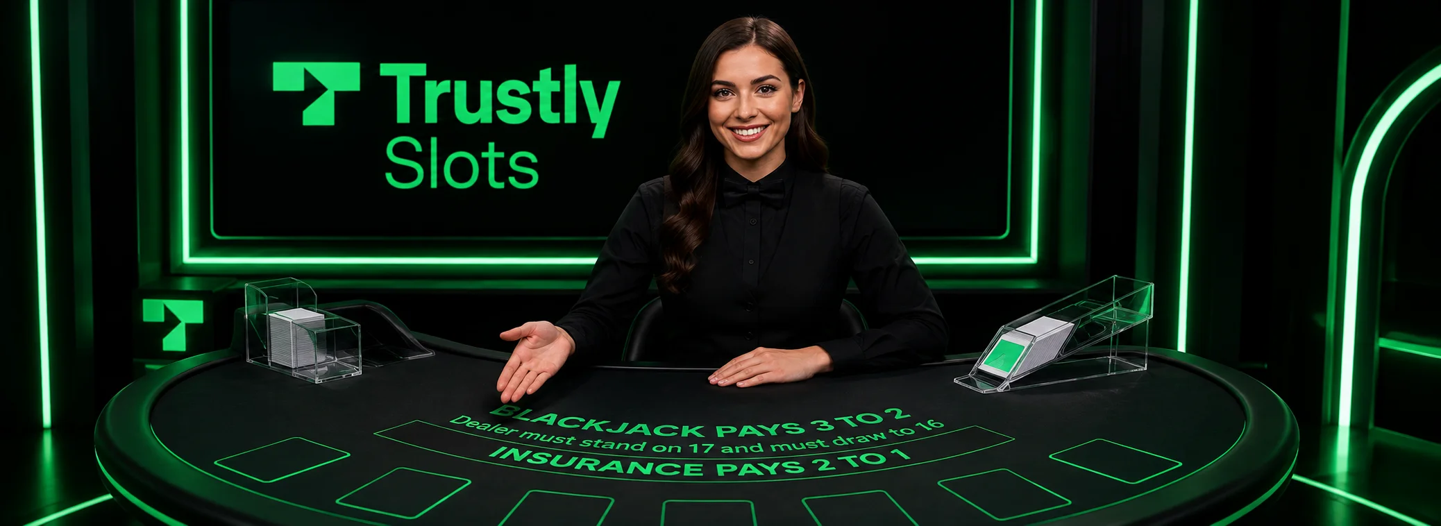 Live tables from Evolution at Trustly Slots